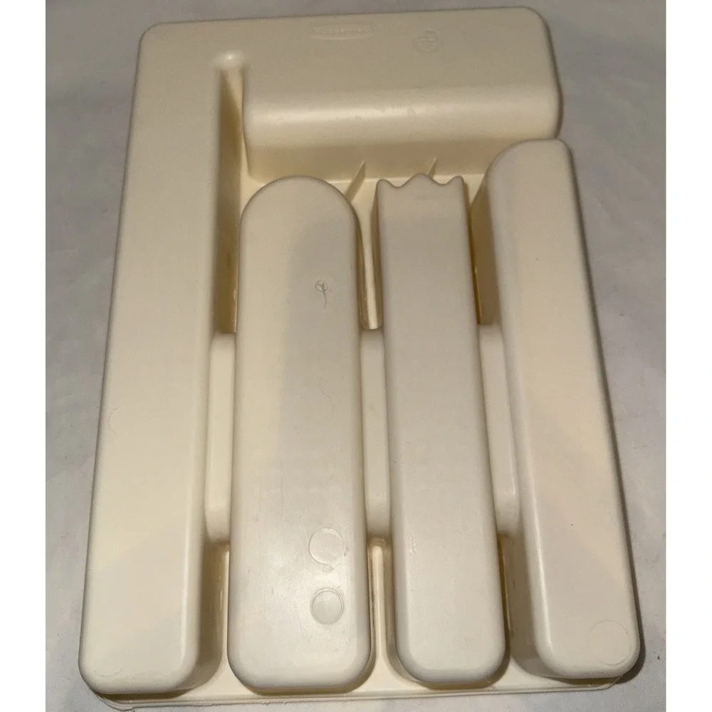 Vintage‎ Rubbermaid 2919 Silverware Organizer Holder Tray 14